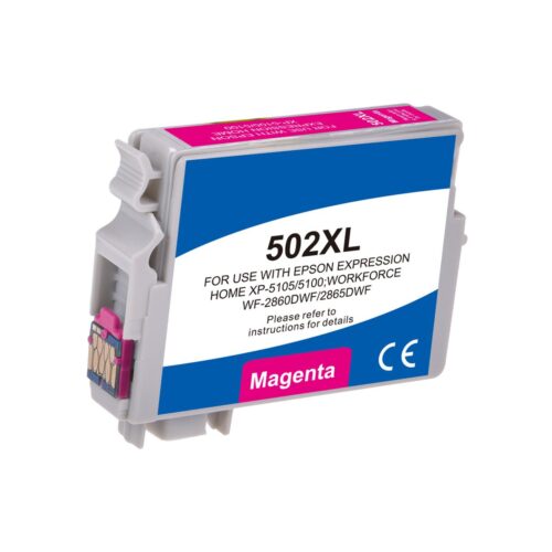 Compatible Epson G+G 502XLM Hi Cap Magenta Ink Ctg C13T02W34010