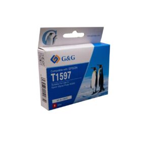 Compatible Epson G+G T1597 Red Ink Ctg C13T159740