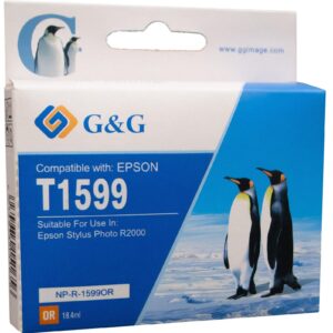 Compatible Epson G+G T1599 Orange Ink Ctg C13T159940