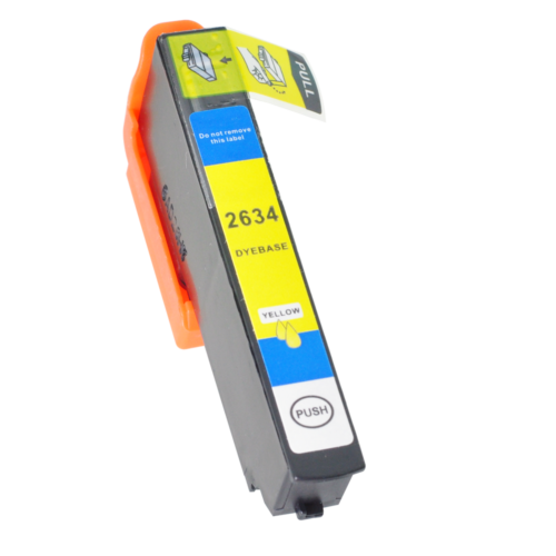 Compatible Epson T2634 (26XL) Yellow Hi Cap Ink T26344010 also for T26144010 [E2634]
