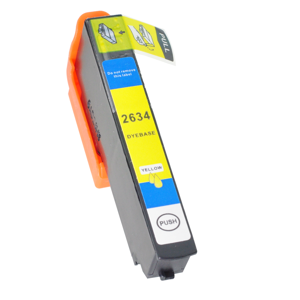 Compatible Epson T2634 (26XL) Yellow Hi Cap Ink T26344010 also for T26144010 [E2634]
