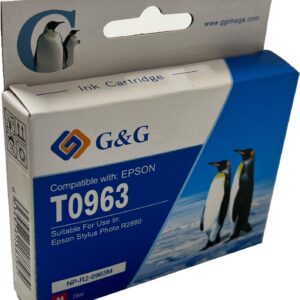 Compatible Epson G+G T0963 Magenta Ink Ctg C13T09634010