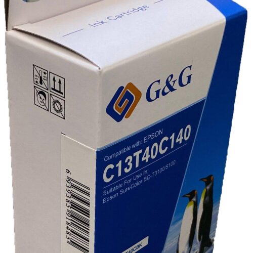 Compatible Epson G+G T40C1 Black Wide Format Ink Ctg C13T40C140