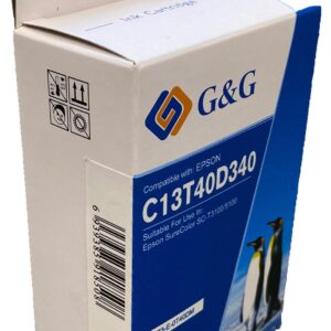 Compatible Epson G+G T40D3 Magenta Wide Format Ink Ctg C13T40D340