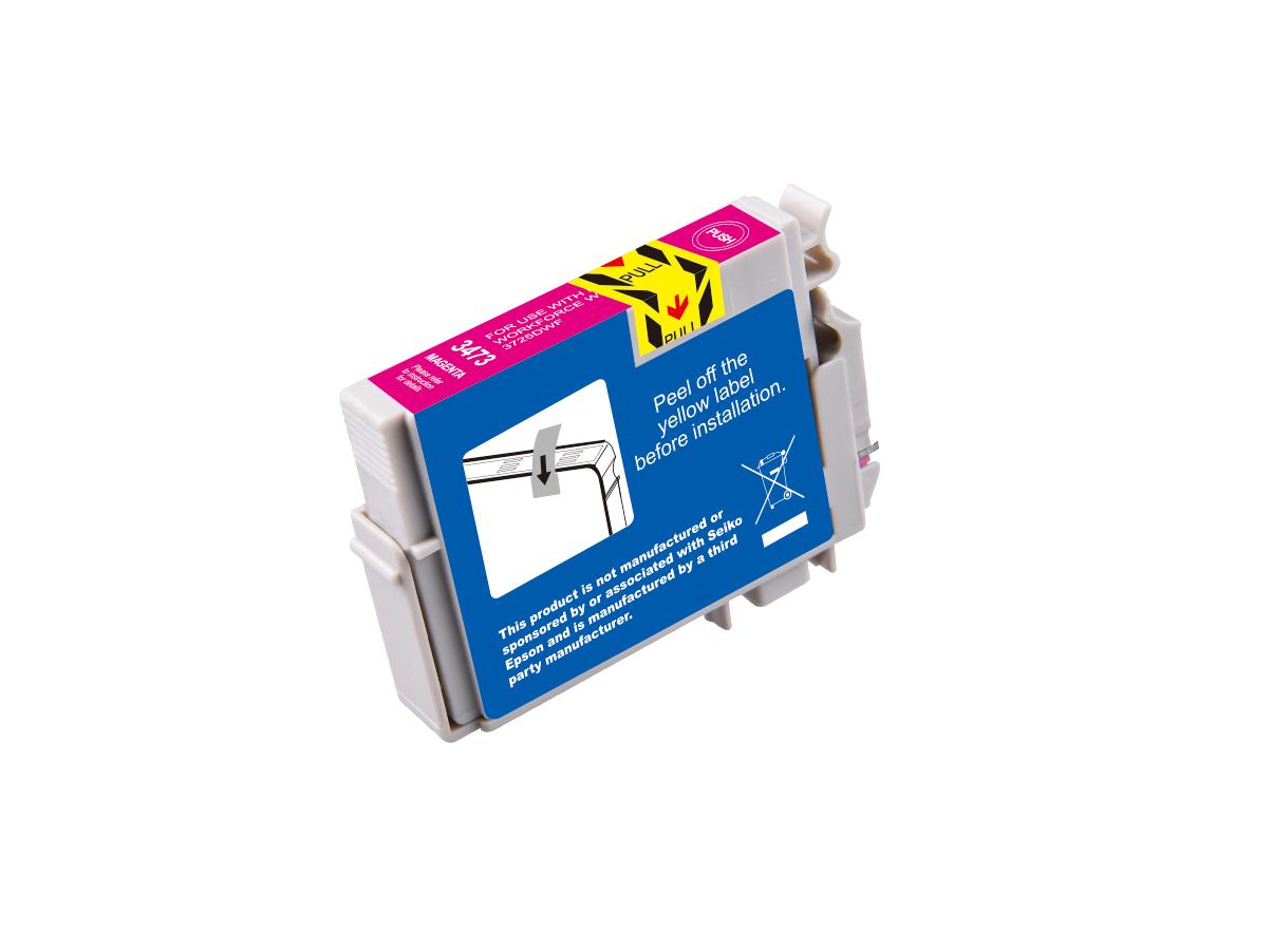 Compatible Epson G+G T3473 (34XL) Magenta Hi Cap Ink T34734010 NP-R-3473M(PG)