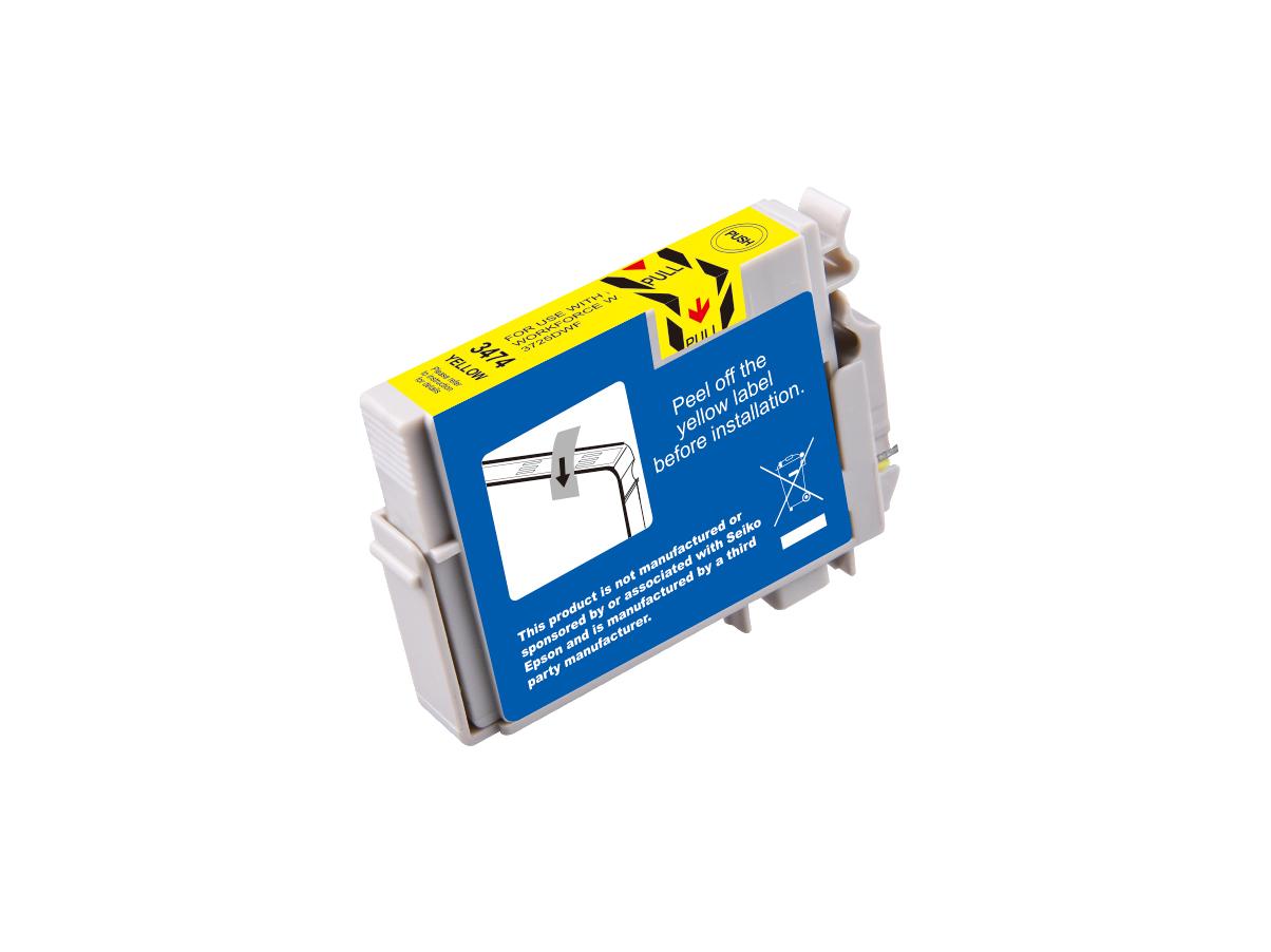 Compatible Epson G+G T3474 (34XL) Yellow Hi Cap Ink T34744010 NP-R-3474Y(PG)