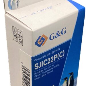 Compatible Epson G+G C33S020581 Cyan Ink Ctg SJIC22C