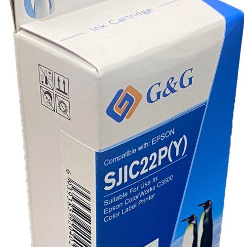 Compatible Epson G+G C33S020583 Yellow Ink Ctg SJIC22Y