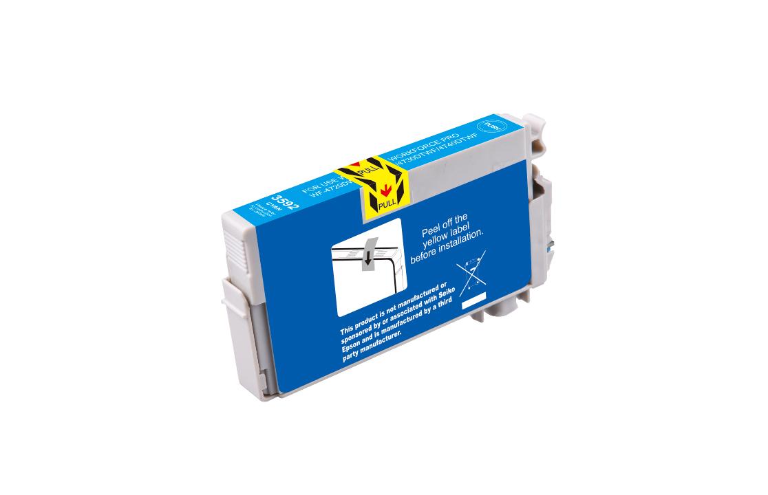 Compatible Epson G+G T3592 (35XL) Cyan Hi Cap Ink T35924010 NP-R-3592C(PG)