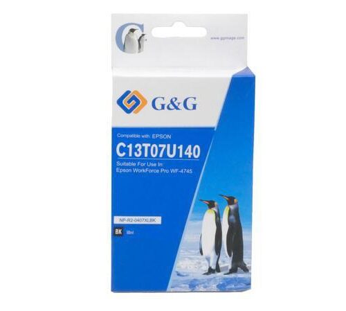 Compatible Epson G+G 407XL C13T07U140 Black Ink Ctg