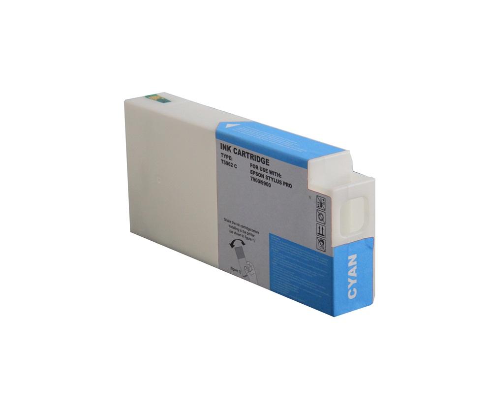 Compatible Epson T5962 Cyan Ink Ctg C13T596200