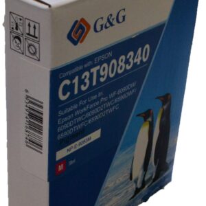 Compatible Epson G+G T9083 High Capacity Magenta Ink Ctg C13T908340