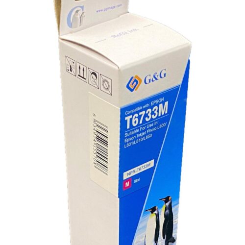 Compatible Epson C13T67334A Magenta Ink Bottle