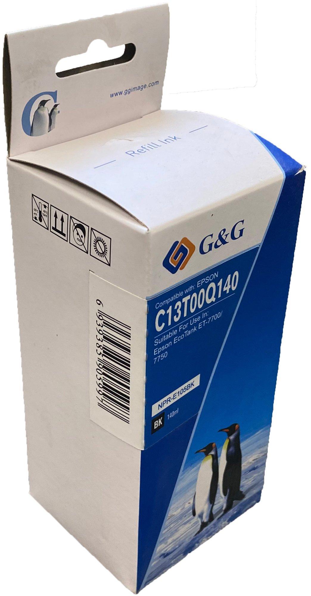 Compatible Epson 105 Ecotank Black Ink Bottle C13T00Q140