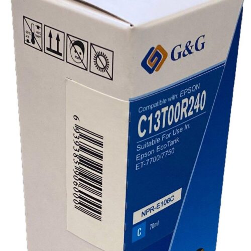 Compatible Epson 106 Ecotank Cyan Ink Bottle C13T00R240