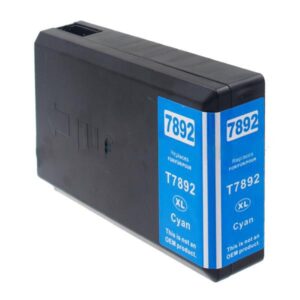 Compatible Epson T7892XXL Extra Hi Cap Cyan Ink Ctg T789240