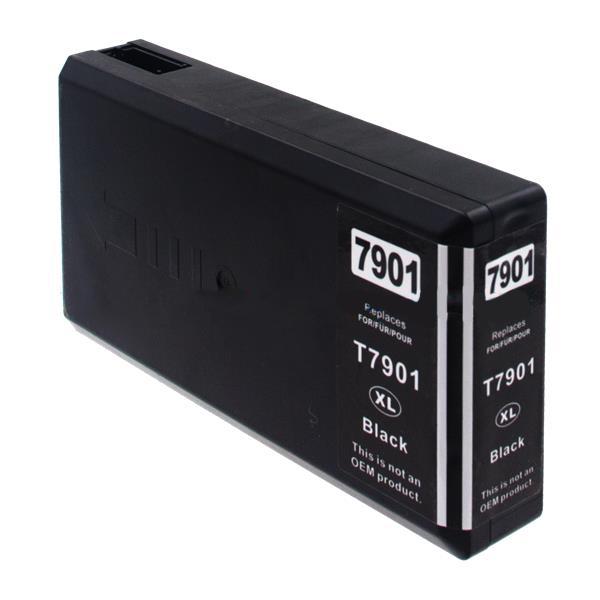 Compatible Epson T7901 Hi Cap Black Ink Ctg 79XL T79014010