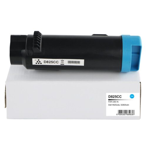 Compatible Dell H825 Extra Hi Cap Cyan Toner 593-BBSF
