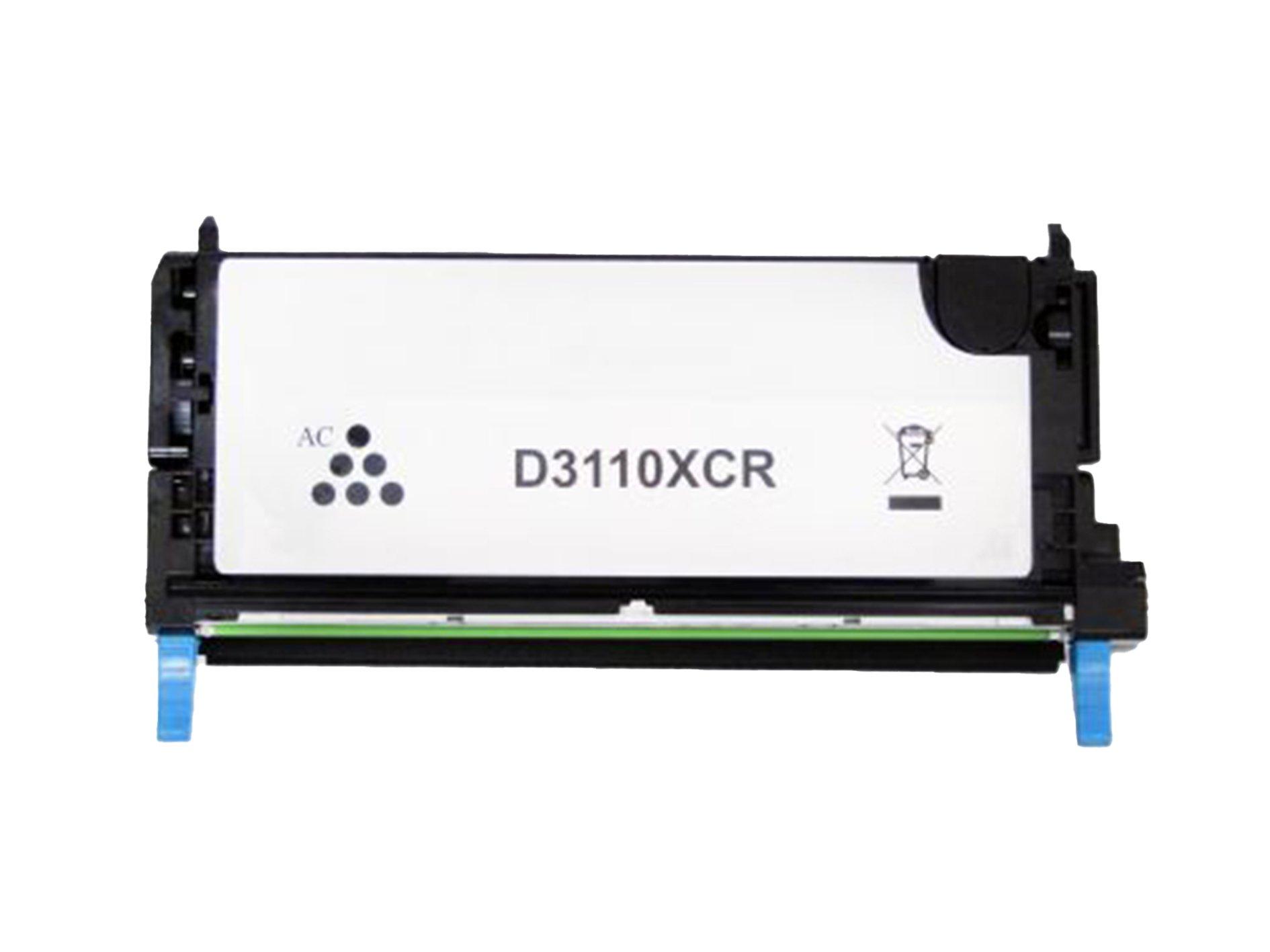 Remanufactured Dell 3110CN Hi Cap Cyan Toner 593-10171 DLPF029