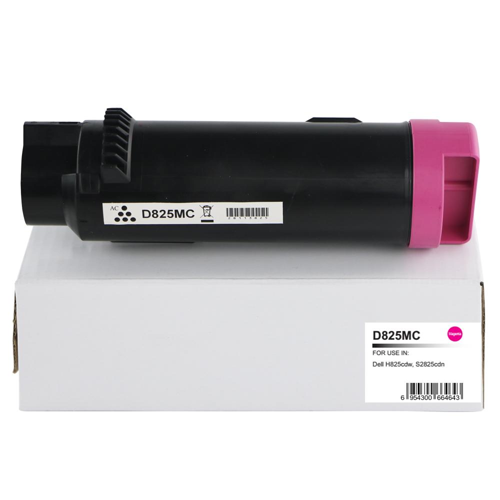 Compatible Dell H825 Extra Hi Cap Magenta Toner 593-BBRT
