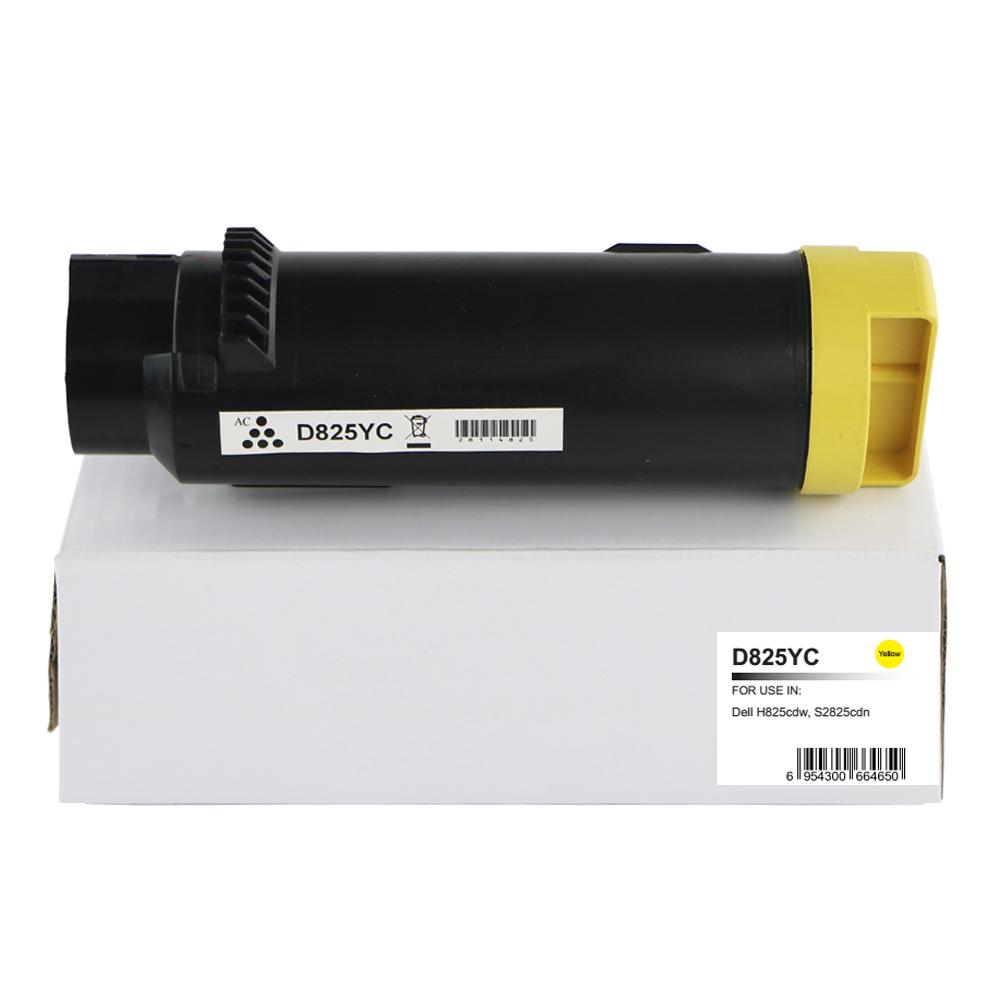 Compatible Dell H825 Extra Hi Cap Yellow Toner 593-BBRW