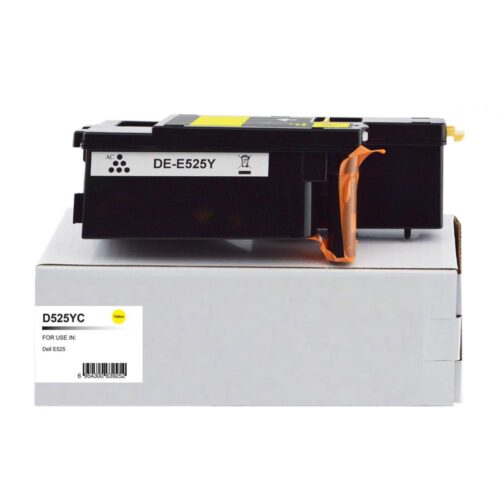 Compatible Dell E525W Yellow Toner 593-BBLV also for 593-BBJW
