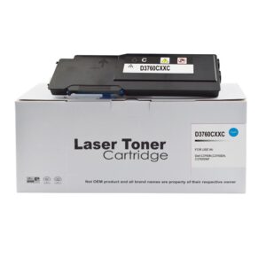 Compatible Dell C3760 Extra Hi Yield Cyan Toner DE-3760HC 593-11122