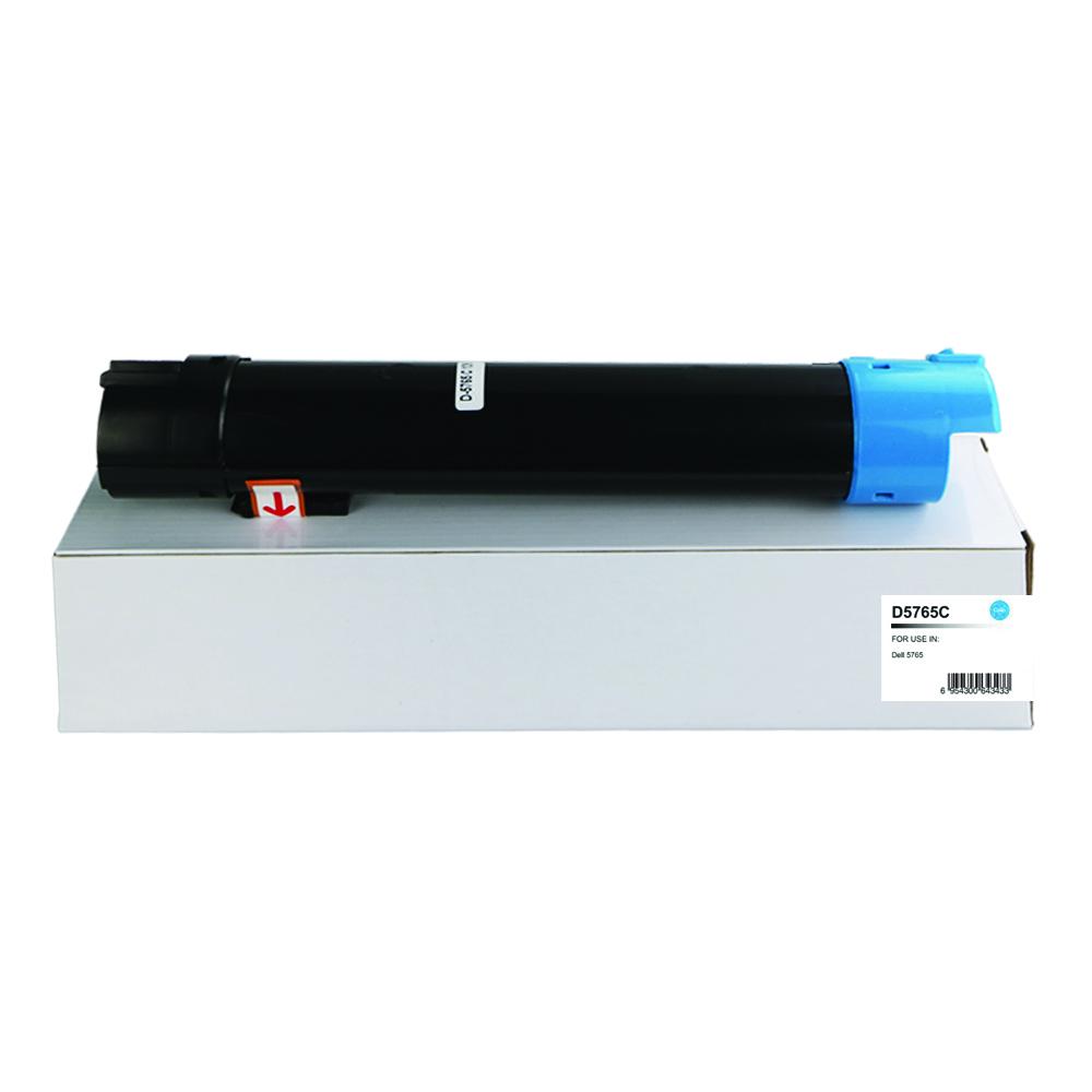 Compatible Dell C5765 Cyan Toner 593-BBCS