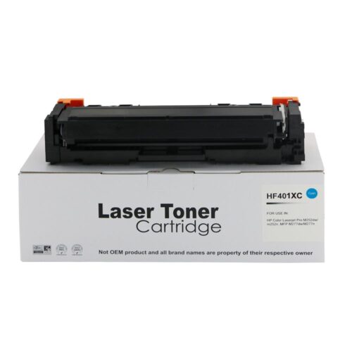 Compatible HP CF401X Cyan High Yield Toner also for HP 201X