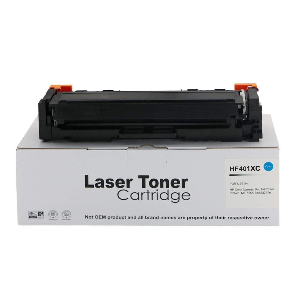 Compatible HP CF401X Cyan High Yield Toner also for HP 201X