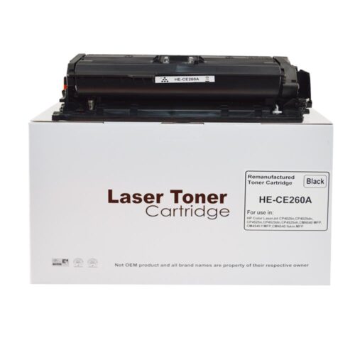 Remanufactured HP Laserjet CP4025 Std Black Toner CE260A HP648A