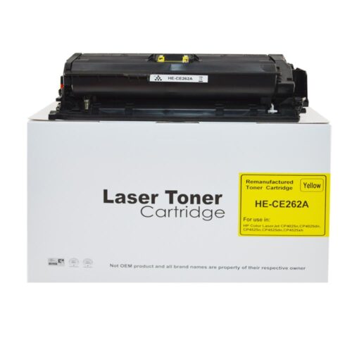 Remanufactured HP Laserjet CP4025 Yellow CE262A Toner HP648A