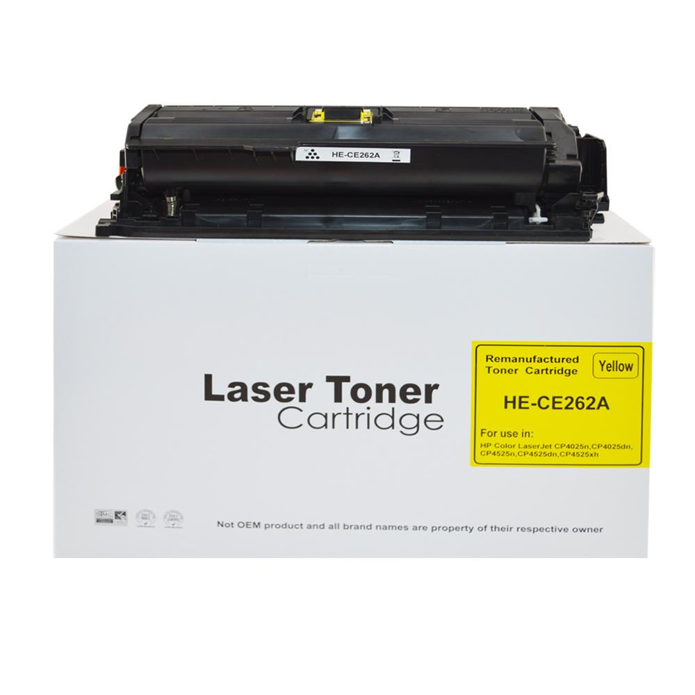 Remanufactured HP Laserjet CP4025 Yellow CE262A Toner HP648A