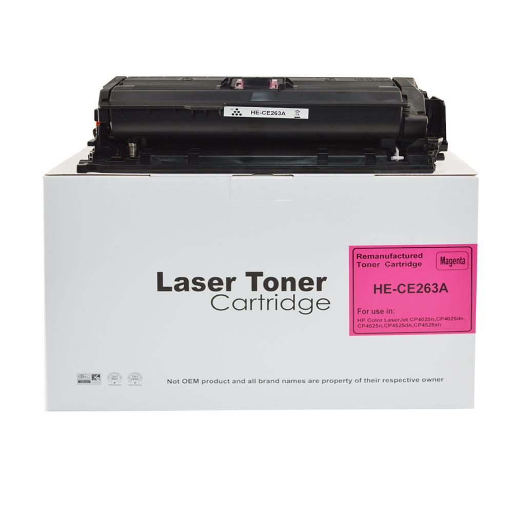 Remanufactured HP Laserjet CP4025 Magenta CE263A Toner HP648A