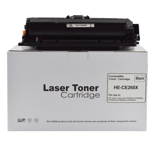 Remanufactured HP Laserjet CP4025 High Yield Black CE260X Toner HP649X