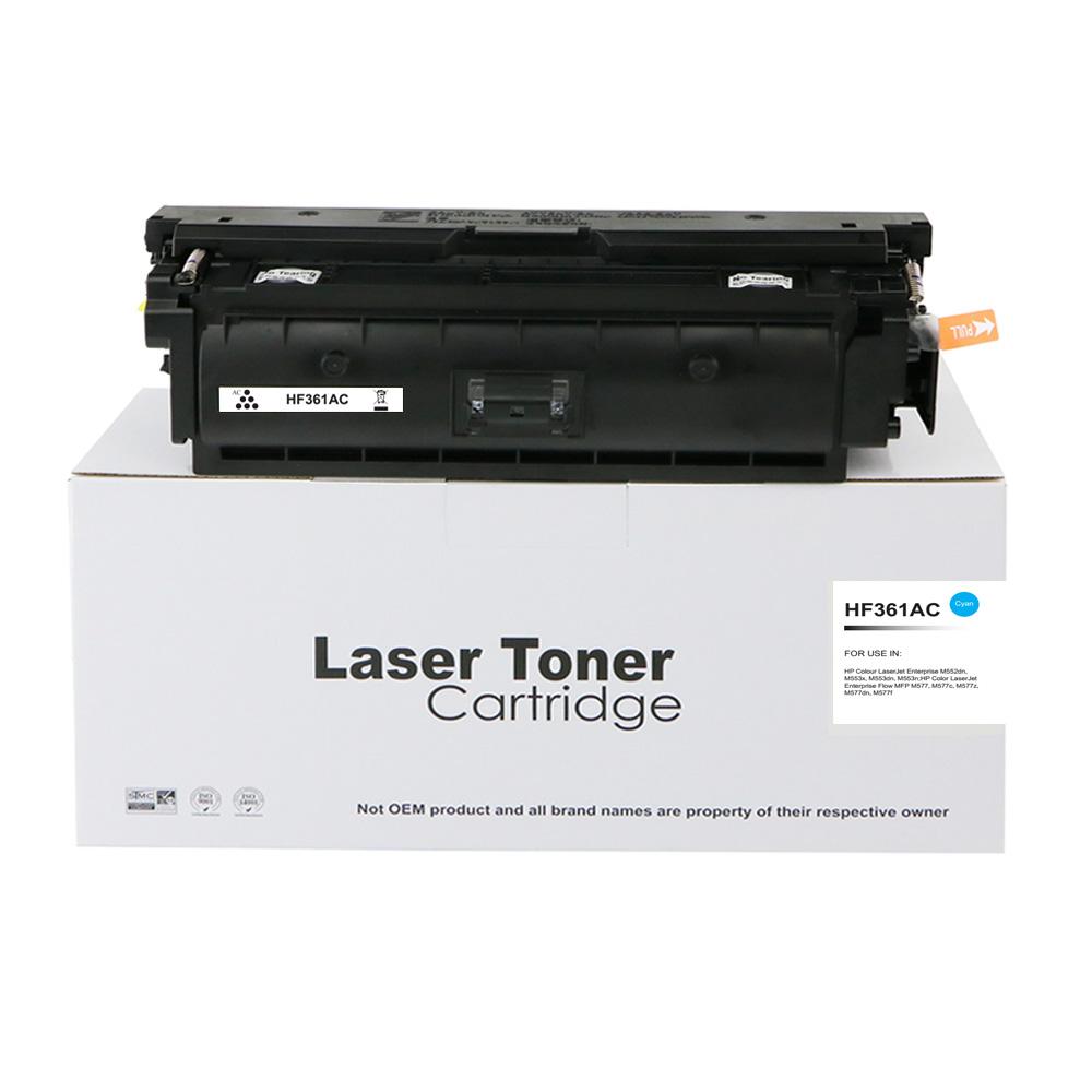 Compatible HP CF361A Standard Yield Cyan Toner Ctg also for 508A