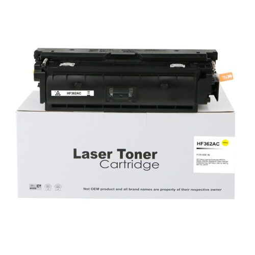 Compatible HP CF362A Standard Yield Yellow Toner Ctg also for 508A