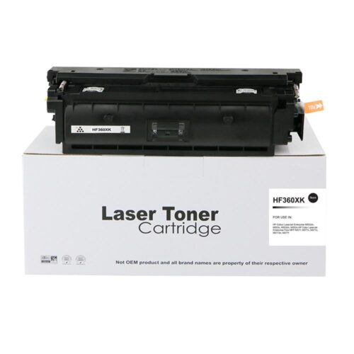 Compatible HP CF360X High Yield Black Toner Ctg also for 508X