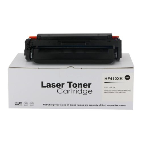 Compatible HP CF410X Black High Yield Toner also for HP 410X