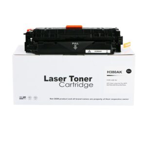 Compatible HP LJ Pro M476 CF380A Std. Black Toner also for 312A