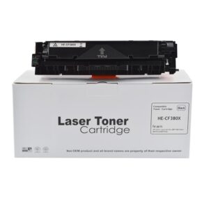 Compatible HP LJ Pro M476 CF380X High Yield. Black Toner also for 312X
