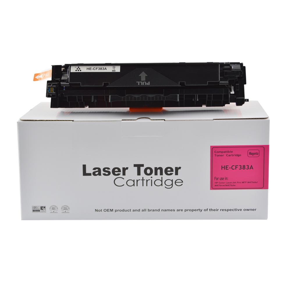 Compatible HP LJ Pro M476 CF383A Magenta Toner also for 312A