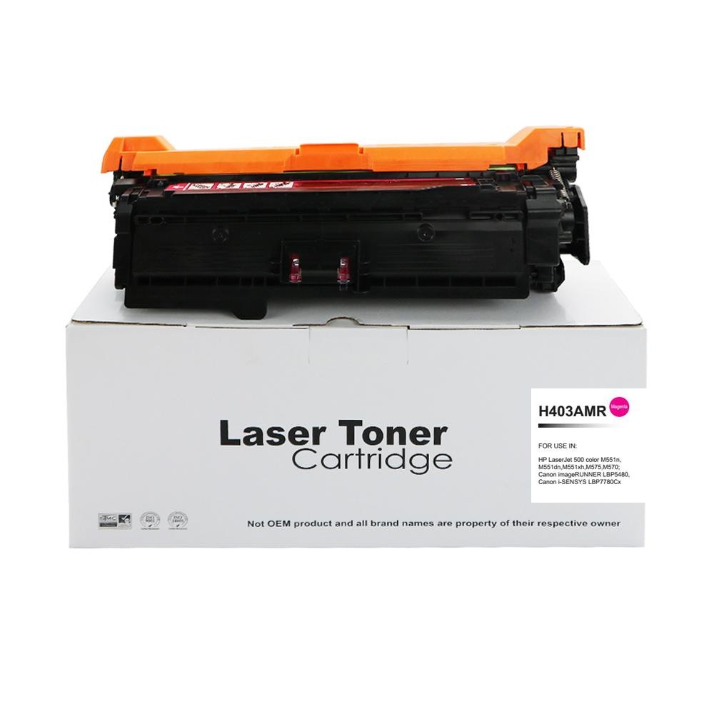 Remanufactured HP Laserjet 500 Magenta CE403A Toner 507A also for Canon 732