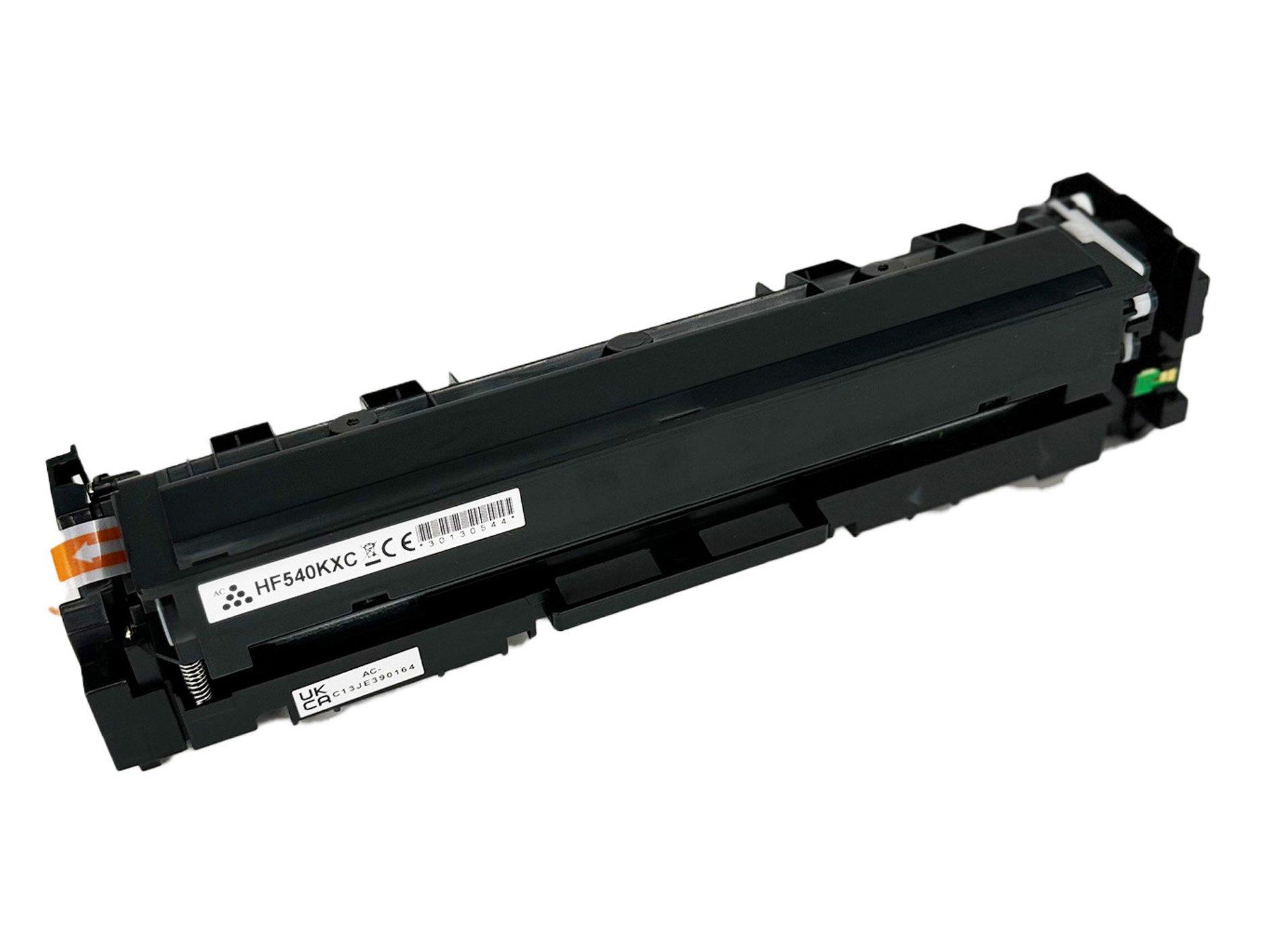 Compatible HP CF540X Hi Cap Black Toner also for HP 203X