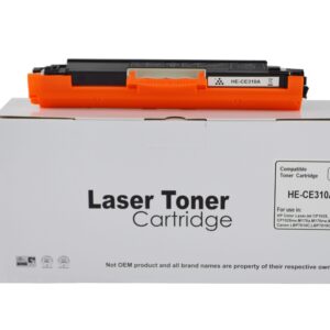 Compatible HP CE310A Black Toner Ctg also for 126A Canon 729 4370B002AA