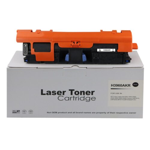 Remanufactured HP 2500 Black Q3960A Toner Ctg also for C9700A Canon EP701BK