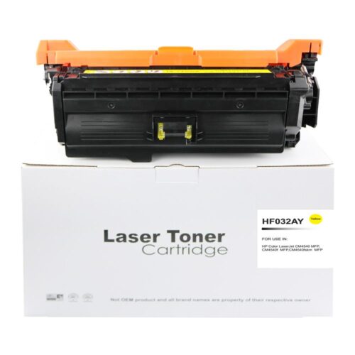 Compatible HP CM4540 Yellow Toner Ctg CF032A
