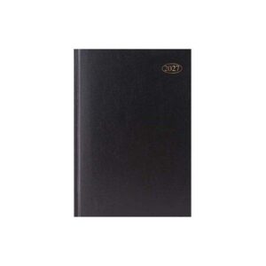 A4 2027 Week to View Diary - Black (1)