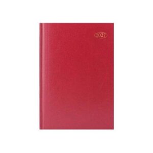 A4 2027 Week to View Diary - Red (1)