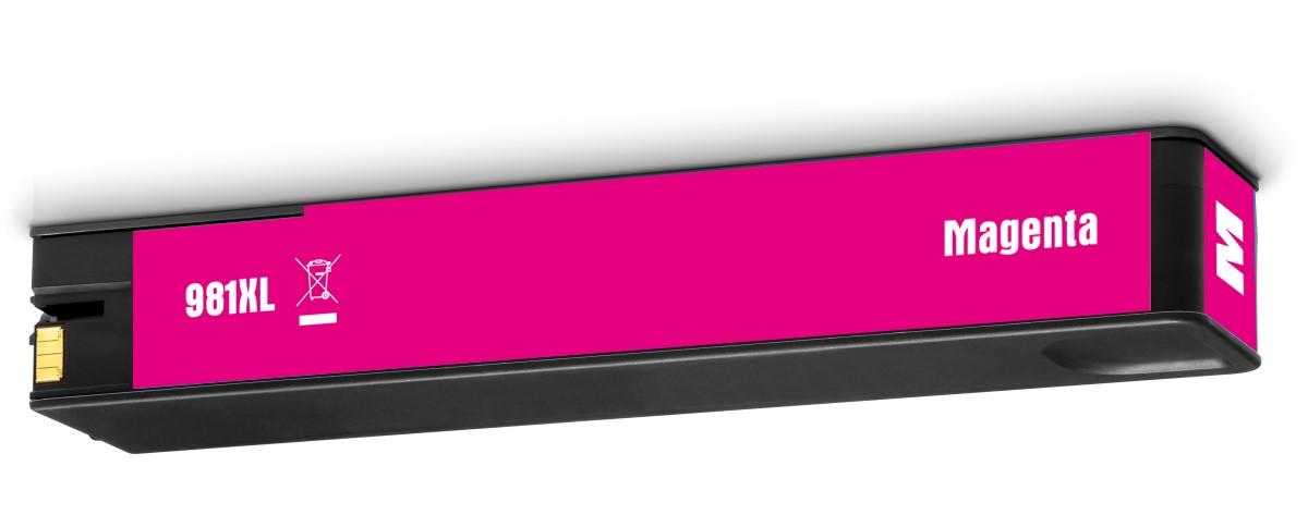 Remanufactured HP G+G 981X Hi Cap Magenta Ink Ctg L0R10A HP 981X